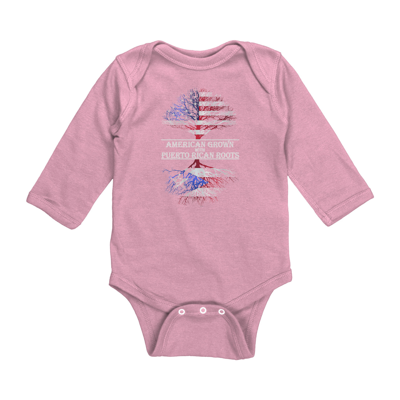 American Born W/ Puerto Rican Roots Onesie