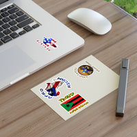 Thumbnail for 4 Puerto Rico Themed Sticker's Per Sheet (Set 4)