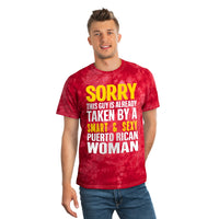 Thumbnail for Sorry This Guy Is Taken - Tie-Dye Tee, Crystal