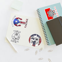 Thumbnail for 4 Puerto Rico Themed Sticker's Per Sheet (Set 1)