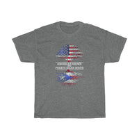 Thumbnail for AMERICAN GROWN W/ PR ROOTS Unisex Heavy Cotton Tee