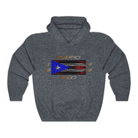 Thumbnail for 1898 Puerto Rico Lightning Flag - Unisex Heavy Blend™ Hooded Sweatshirt