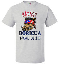 Thumbnail for Badass Boricua - Hog Wild (Small-6XL) T-Shirt