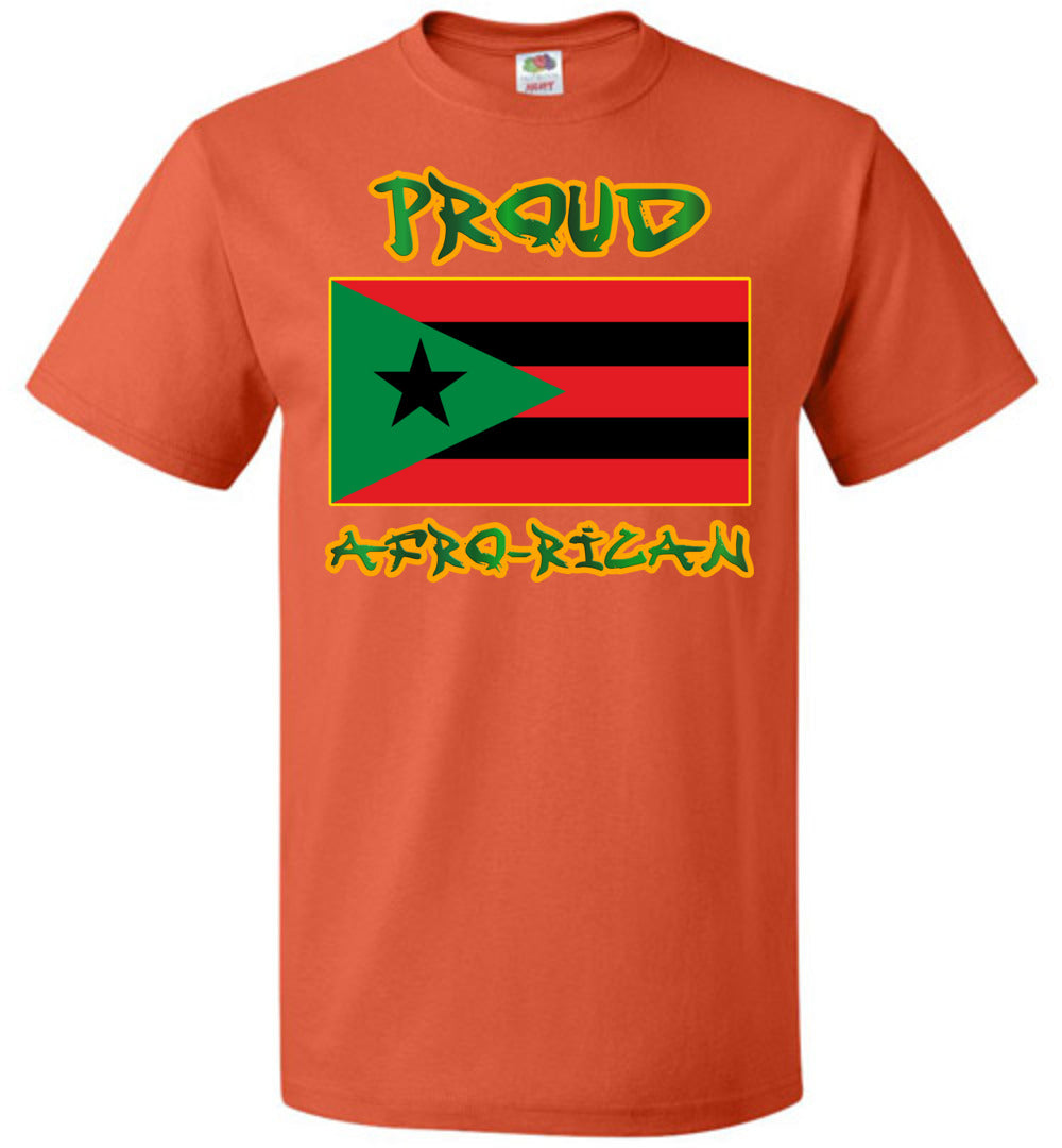 Proud Afro Rican Mixed Flag - Unisex Ultra Cotton Tee (Youth-6XL)