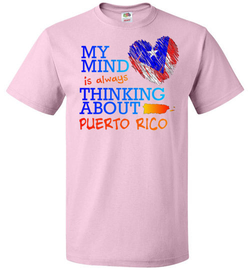 My Mind On Puerto Rico (Small-6XL)