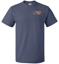 Thumbnail for Tie Dye Puerto Rico Island (Youth Med-6XL) (Image both sides)
