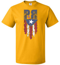 Thumbnail for PR Coqui Flag T-Shirt (Small-6XL)