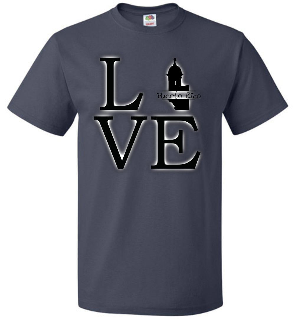 Love Puerto Rico W/ Garita T-Shirt (Small-6XL)