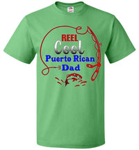 Thumbnail for Reel Cool Puerto Rican Dad T-Shirt (Med-6XL)