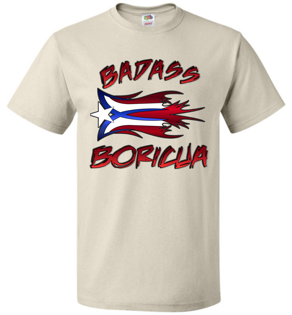 Badass Boricua Abstract (Small-6XL) T-Shirt