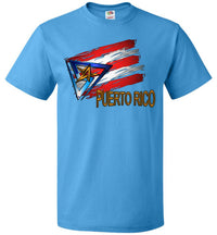 Thumbnail for Cool Abstract Puerto Rico + Flag T-Shirt (Small-6XL)