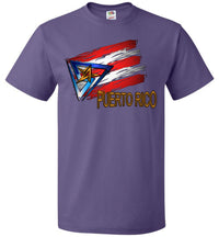 Thumbnail for Cool Abstract Puerto Rico + Flag T-Shirt (Small-6XL)