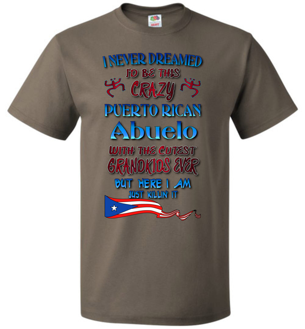 Crazy Puerto Rican Abuelo - (Small-6XL)