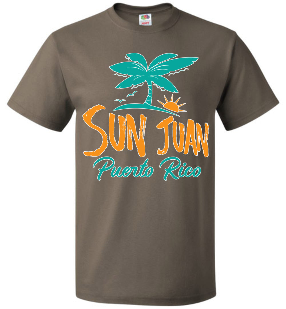Tropical San Juan Puerto Rico T-Shirt (Youth Med-6XL)