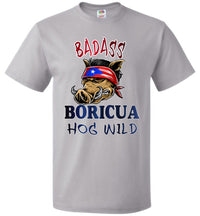 Thumbnail for Badass Boricua - Hog Wild (Small-6XL) T-Shirt