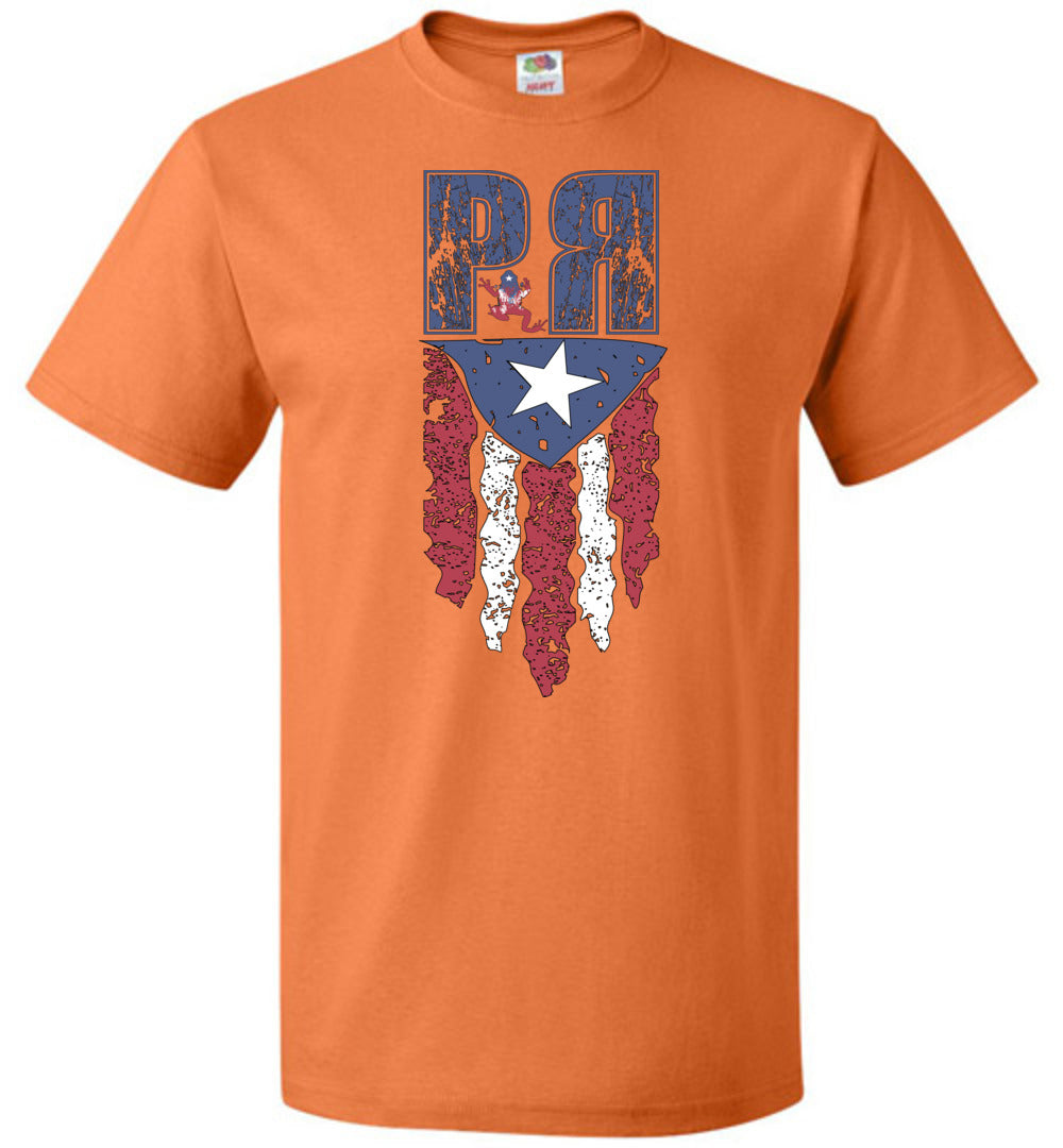PR Coqui Flag T-Shirt (Small-6XL)