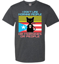 Thumbnail for I Don't Like Mornings or People (Small-6XL) T-Shirt