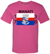 Thumbnail for Manati Puerto Rico Flag W/Shiled (Sm-6XL)