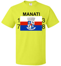 Thumbnail for Manati Puerto Rico Flag W/Shiled (Sm-6XL)