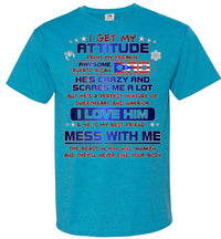 Thumbnail for My Attitude Comes From My Awesome Puerto Rican Dad (Small-6XL)