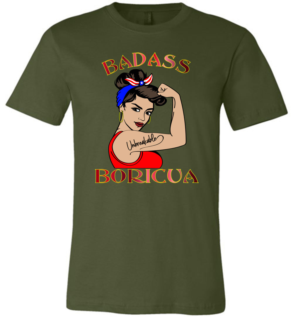 Badass Unbreakable Boricua (XS-5XL) Unisex T-Shirt