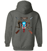 Thumbnail for Taino Ram Skull Hoodie