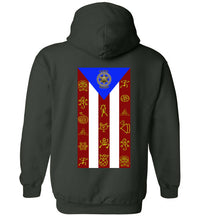 Thumbnail for TAINO FLAG SERIES HOODIE (Small-5XL) 2 Images