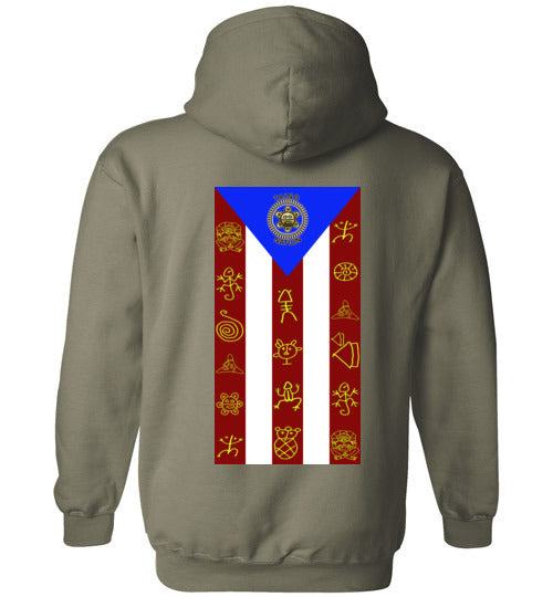 TAINO FLAG SERIES HOODIE (Small-5XL) 2 Images