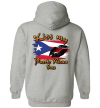 Thumbnail for Kiss My Puerto Rican SASS Hoodie (Image front and back) (Sm-5XL)
