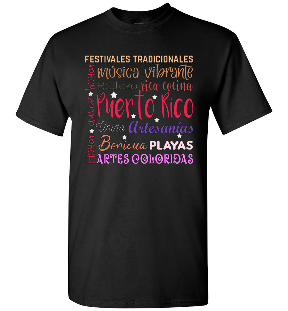 Puerto Rican Phrases / Words T-Shirt (Small-5XL)