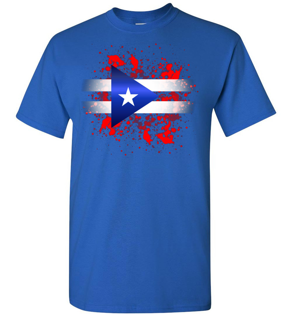 Cool Abstract Puerto Rico Flag (Youth-5XL)