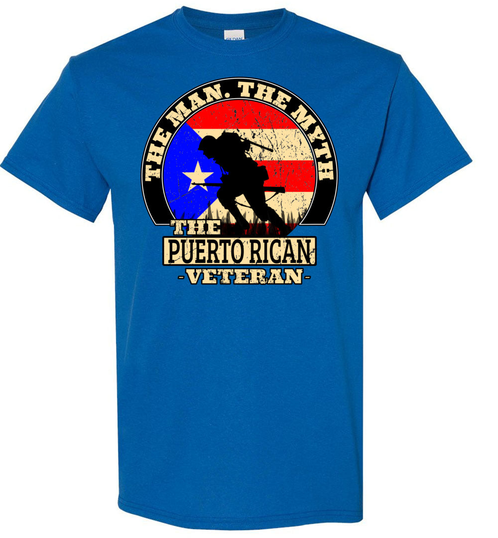 Puerto Rican Veteran (Small-6XL) T-Shirt