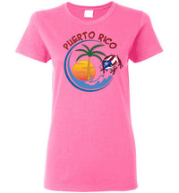 Thumbnail for Puerto Rico Splash - Ladies (Small-3XL)