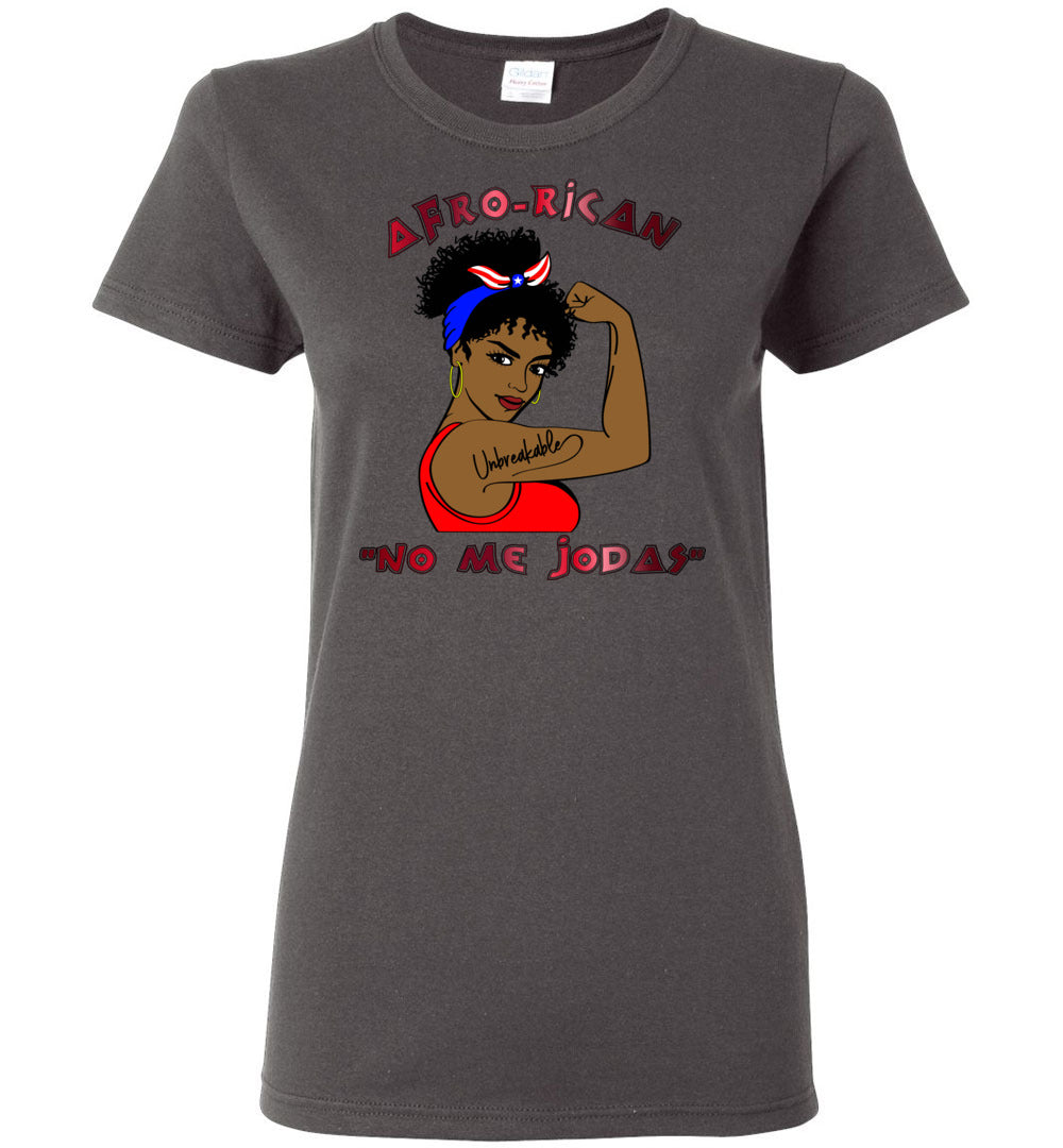 Afro-Rican "Don't FK' With Me" Ladies T-Shirt (Sm-3XL)