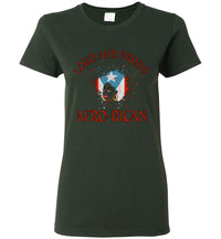 Thumbnail for Loud and Proud Afro-Rican Ladies Tee (Small-3XL)