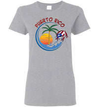 Thumbnail for Puerto Rico Splash - Ladies (Small-3XL)