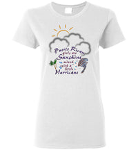 Thumbnail for Puerto Rican Girls Are Sunshine Mixed With Hurricane (Small-3XL) Tee