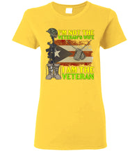 Thumbnail for Not The Veteran's Wife, I Am The veteran T-Shirt (Small-3XL)