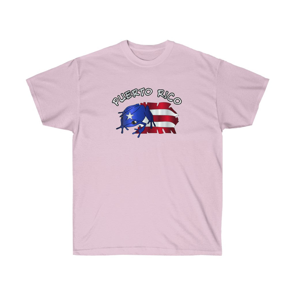 Puerto Rico Coqui Flag Unisex Ultra Cotton Tee