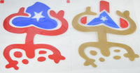 Thumbnail for Puerto Rico Flag Coqui Taino Decal