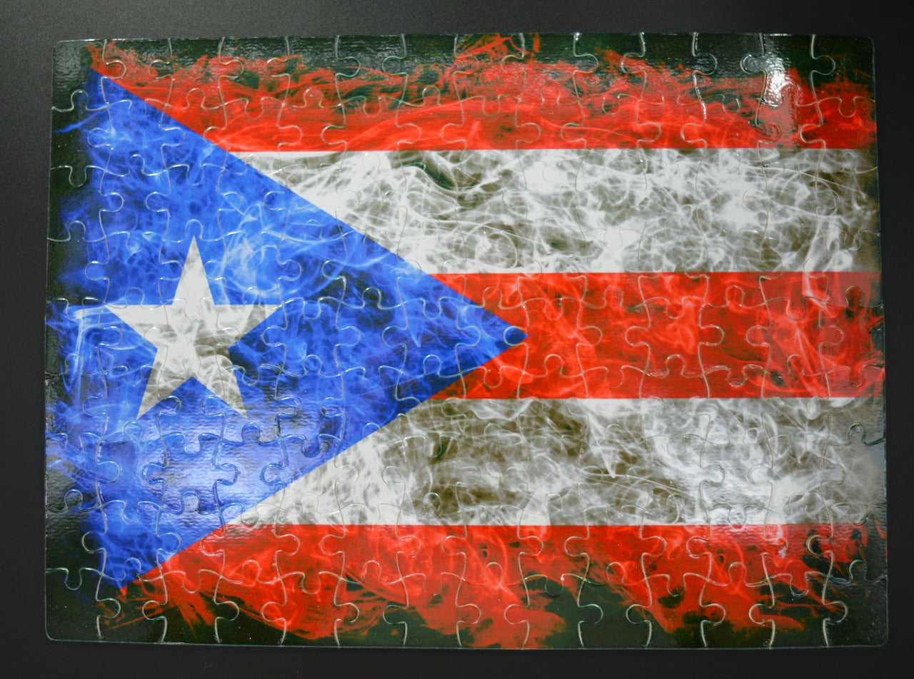 Puerto Rican Flag Puzzle (126 piece)