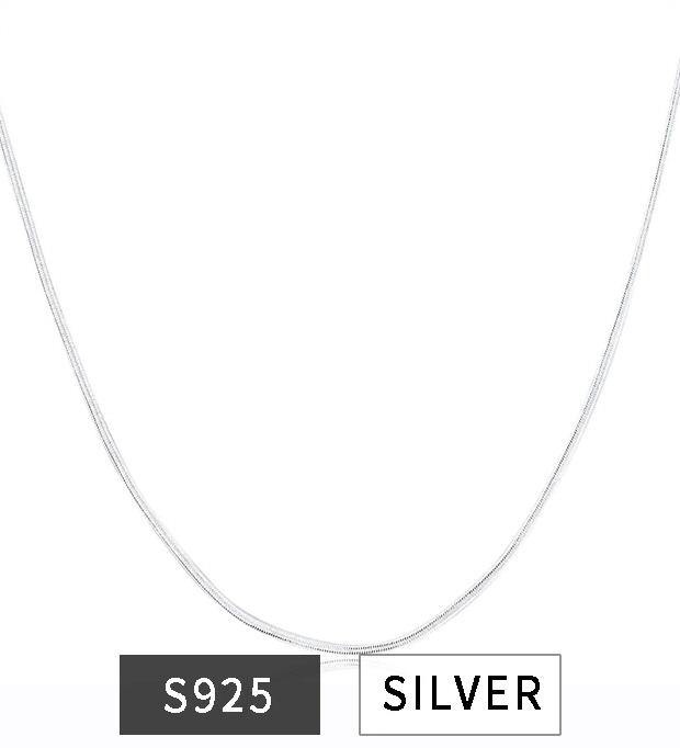 925 Sterling Silver 22 Inch 2mm Snake Chain Necklace - Puerto Rican Pride