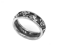 Thumbnail for CELTIC KNOT STERLING SILVER RING