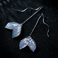Thumbnail for Mermaid Tail STERLING SILVER EARRING