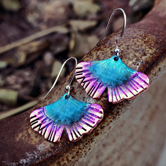 Fish Tail Colorful EARRING