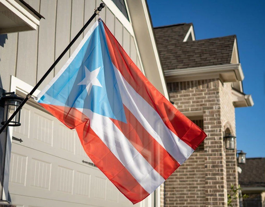 Puerto Rico Flag Light Blue (Old Style) 3'x5'
