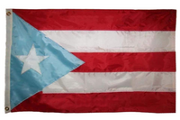 Thumbnail for Puerto Rico Flag Light Blue (Old Style) 3'x5'