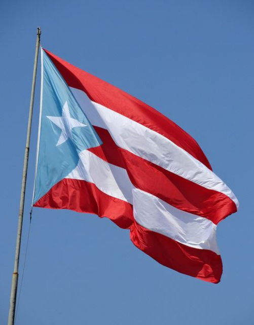 Puerto Rico Flag Light Blue (Old Style) 3'x5'