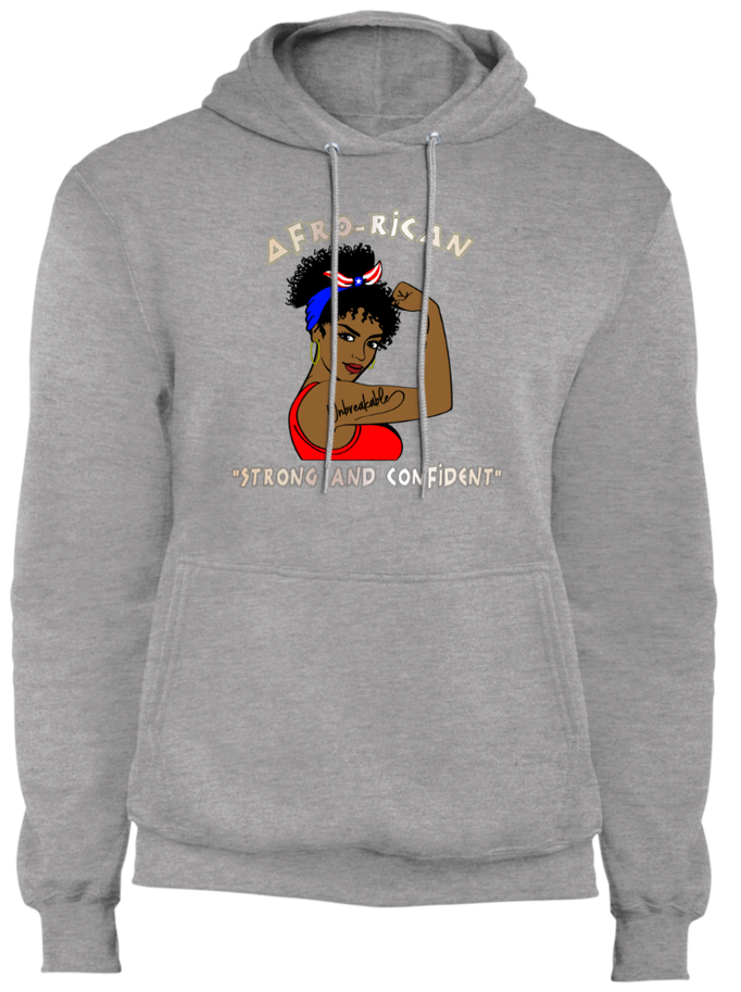 Afro-Rican Strong And Confident Hoodie