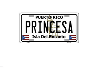 Thumbnail for Princesa License Plate